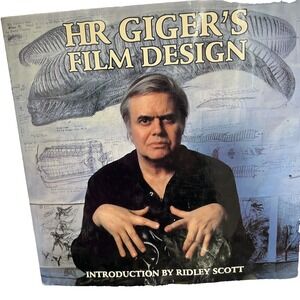 H.R. GIGER'S FILM DESIGN Hardcover Book - Ridley Scott - Alien - Necronomicon I